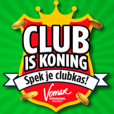 Spaar voor je club bij Vomar!